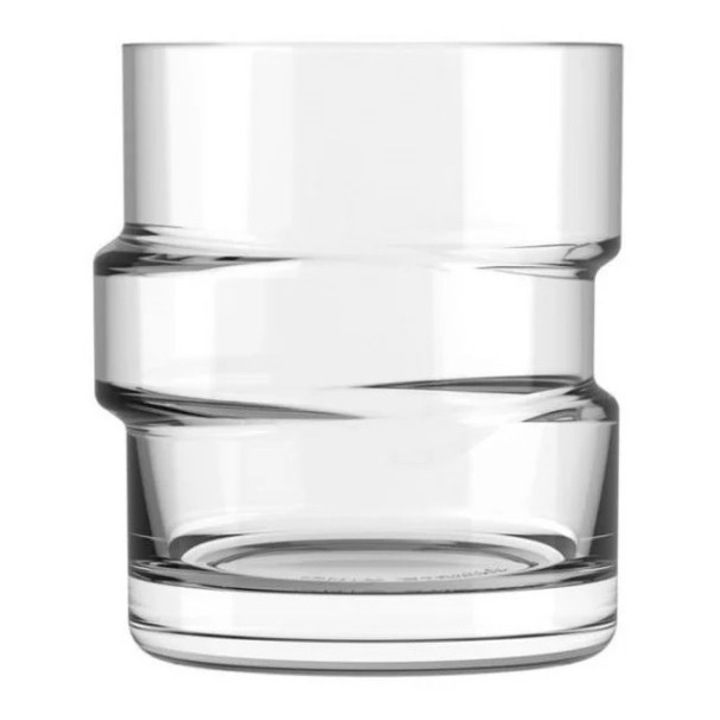 Név: 6 db Glitch mintás üvegpohár szett, 350 ml