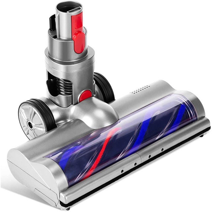 Cap de perie pentru Dyson V7 V8 V10 V11 V15, cap de aspirator motorizat, piesa de schimb, cap electric pentru covoare din lemn masiv, perie turbo pentru podea cu LED