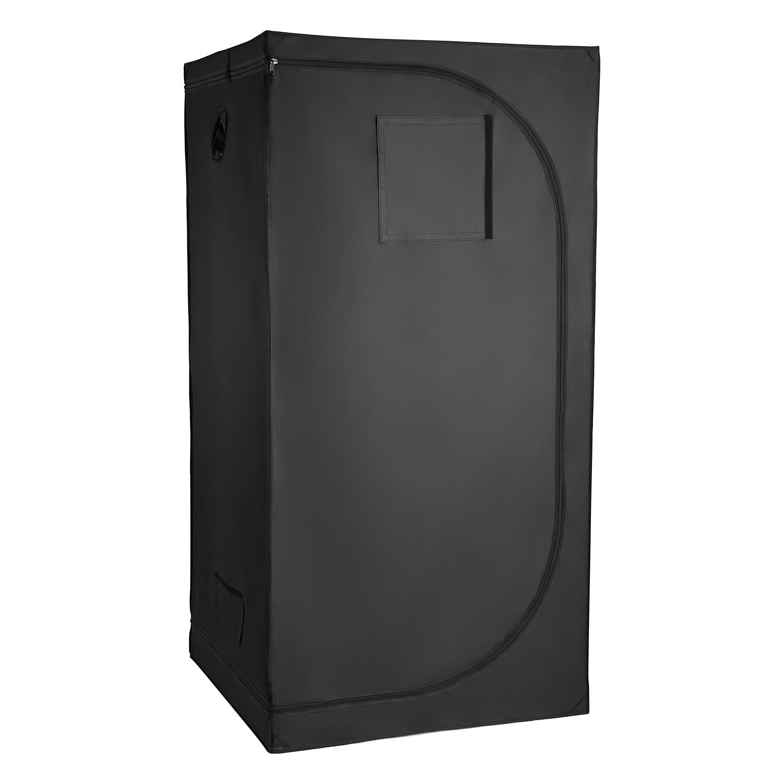 Cort de crestere/cultivare plante de interior, Kit, 100 x 100 x 200 cm, LED  Spectru Complet, Sistem de Ventilatie, Mylar 600D Reflectiv, Flori si  Legume - eMAG.ro