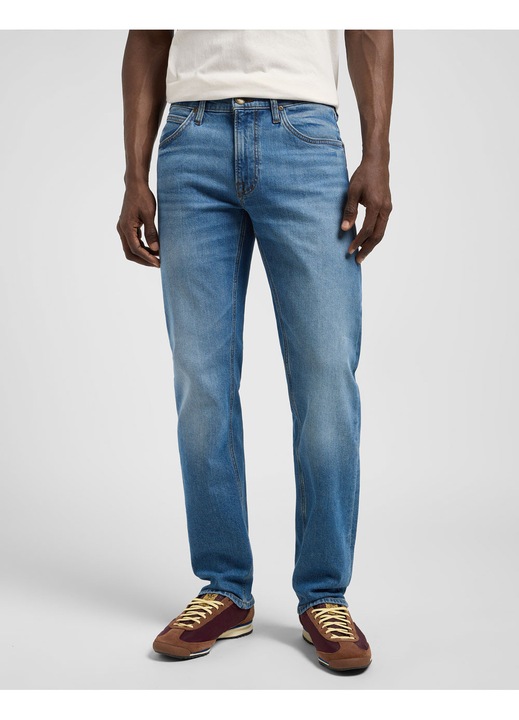 Blugi barbati Lee Daren, bumbac, denim, albastru, W32-L32 US