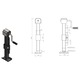 Picior de sprijin remorca reglabil cu manivela 64cm, fixare laterala, sarcina maxima 4000Kg
