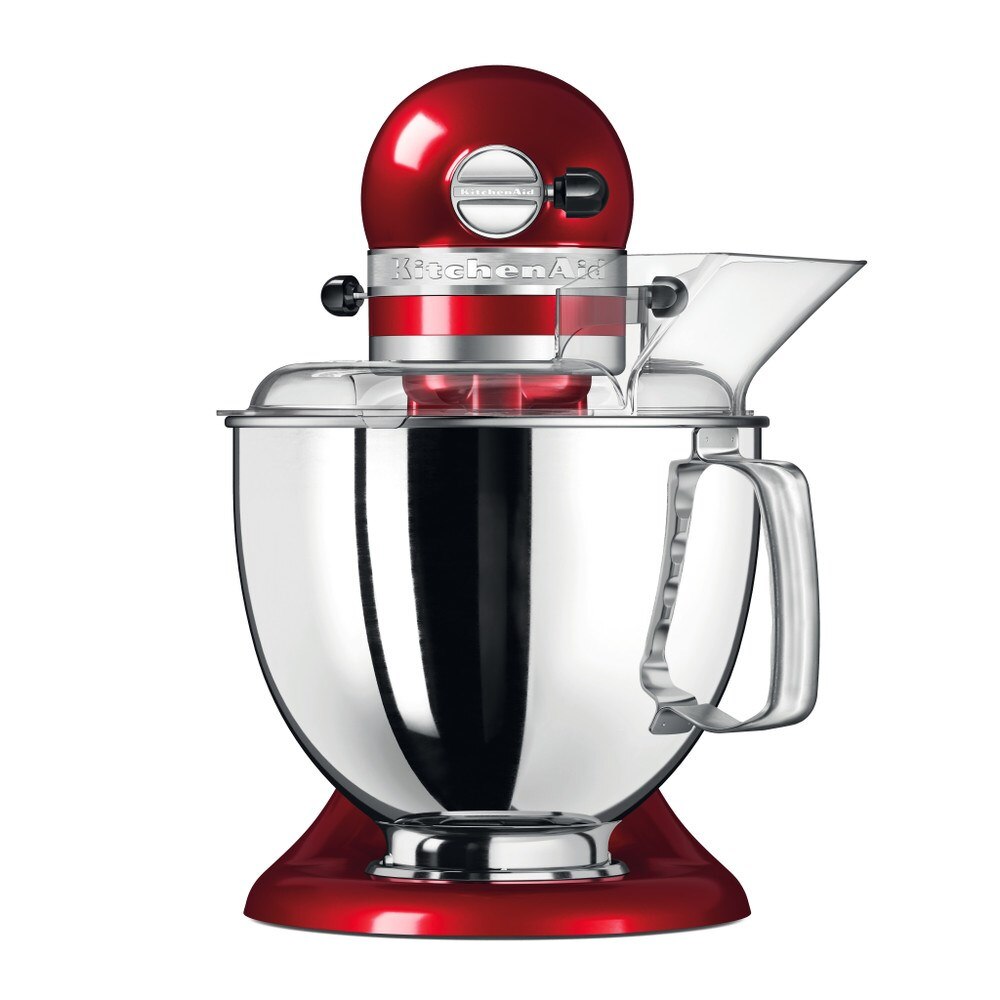 Mixer KitchenAid Artisan 4,8L, rosu, cu bol din inox, 10 viteze Mixer KitchenAid Artisan 4,8L, rosu, cu bol din inox, 10 viteze