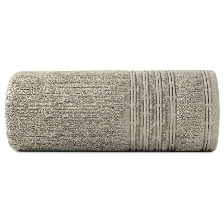 Törölköző Eurofirany Romeo 70x140cm, 100% pamut, 500g/m2, világosbarna színű