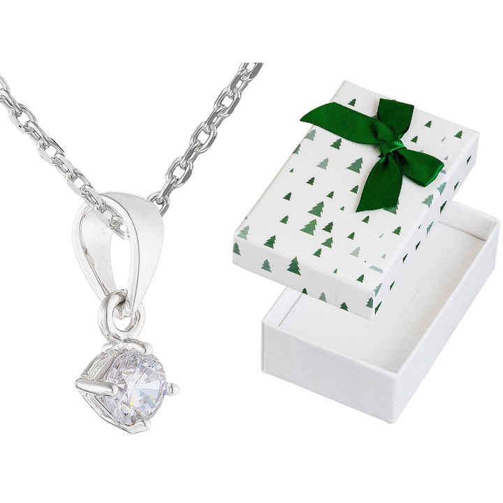 Colier din argint 925 Siju 4mm, lungime 42cm, set cu cutie cadou