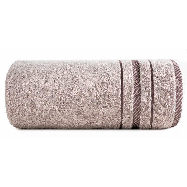 Prosop Eurofirany Koral 30x50 cm, frottír, pasztell rózsaszín, készletben kapható