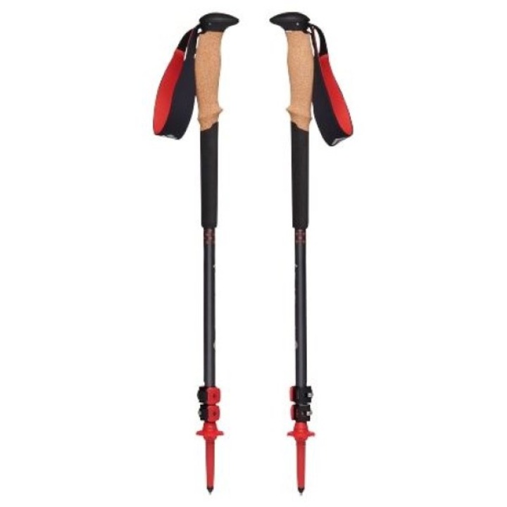 Black Diamond Pursuit túrabotok, ergonomikus, parafanyéllel, 4 évszakos, többszínű