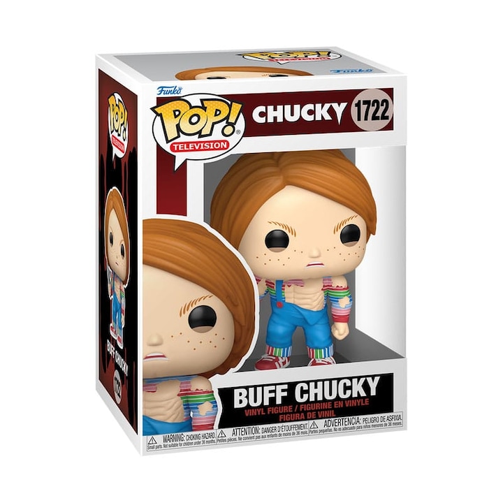 Фигурка POP! Chucky, Funko, ексклузивна, 9 см, многоцветна