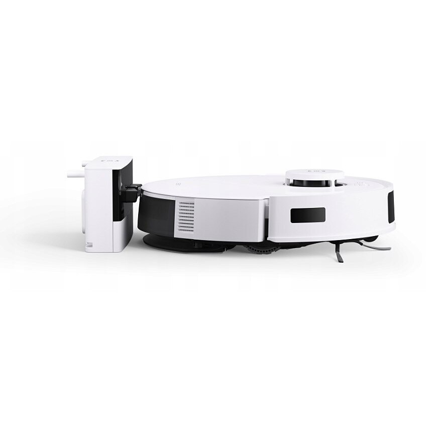 Robot aspirator, Ecovacs, Deebot N20, Putere aspirare 8000 Pa, Capacitate baterie 5200 mAh, Alb