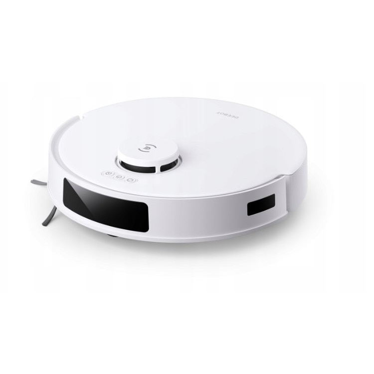 Robot aspirator, Ecovacs, Deebot N20, Putere aspirare 8000 Pa, Capacitate baterie 5200 mAh, Alb