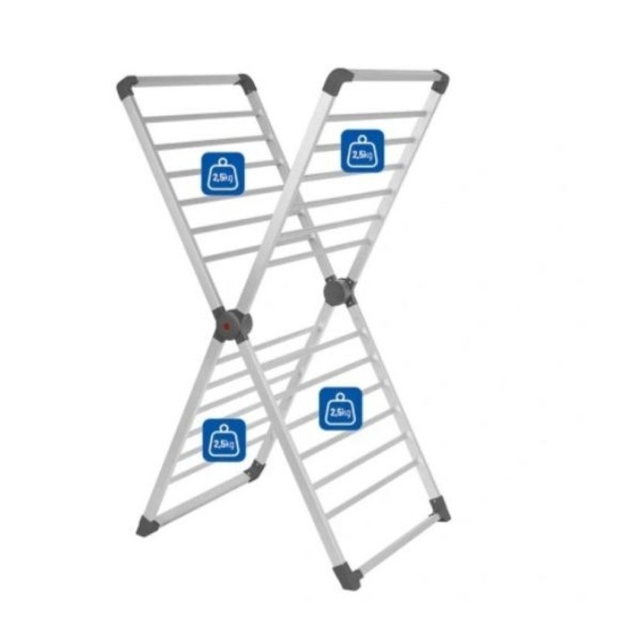 N'OVEEN ECD40 szárítógép, 10 kg, fehér, 565x120,6x710mm