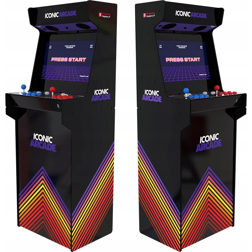 Automat de jocuri, ICONIC ARCADE, 21", Full HD, multicolor, 540x500x1580mm
