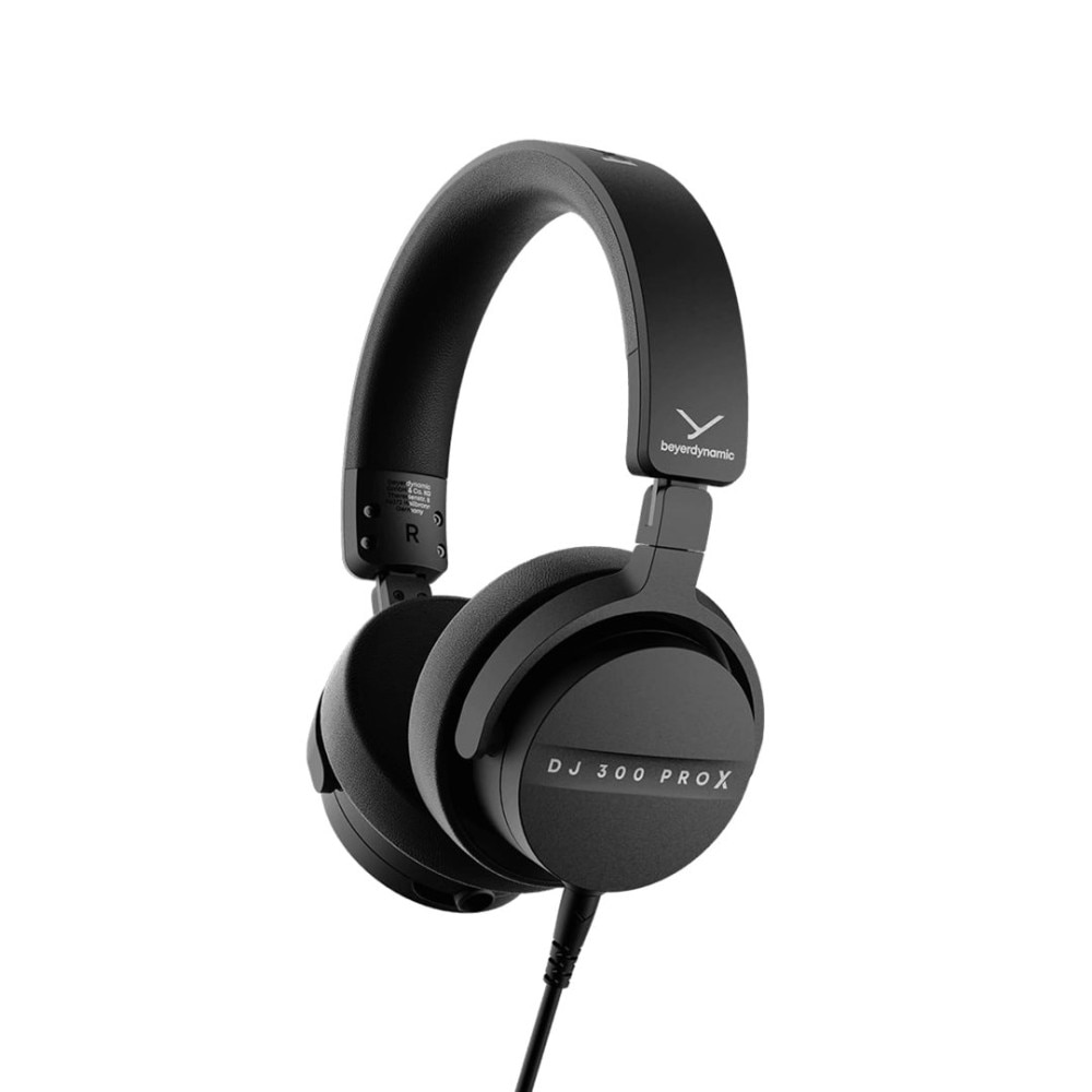 Casti cu fir Beyerdynamic DJ 300 PRO X, negru, 45mm, 5-35000Hz, 1.5m