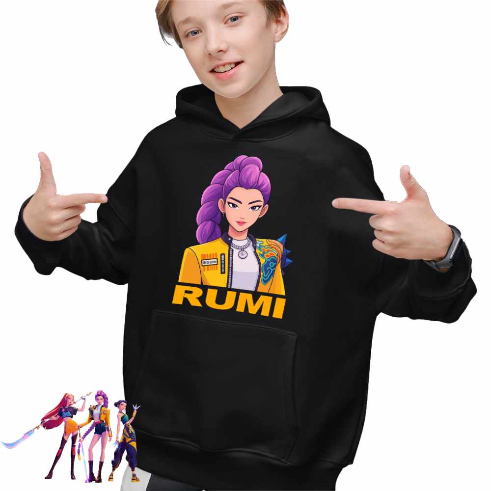 Hanorac Copii Baieti Huntrix Rumi Kpop Demon Hunters CoolTrend