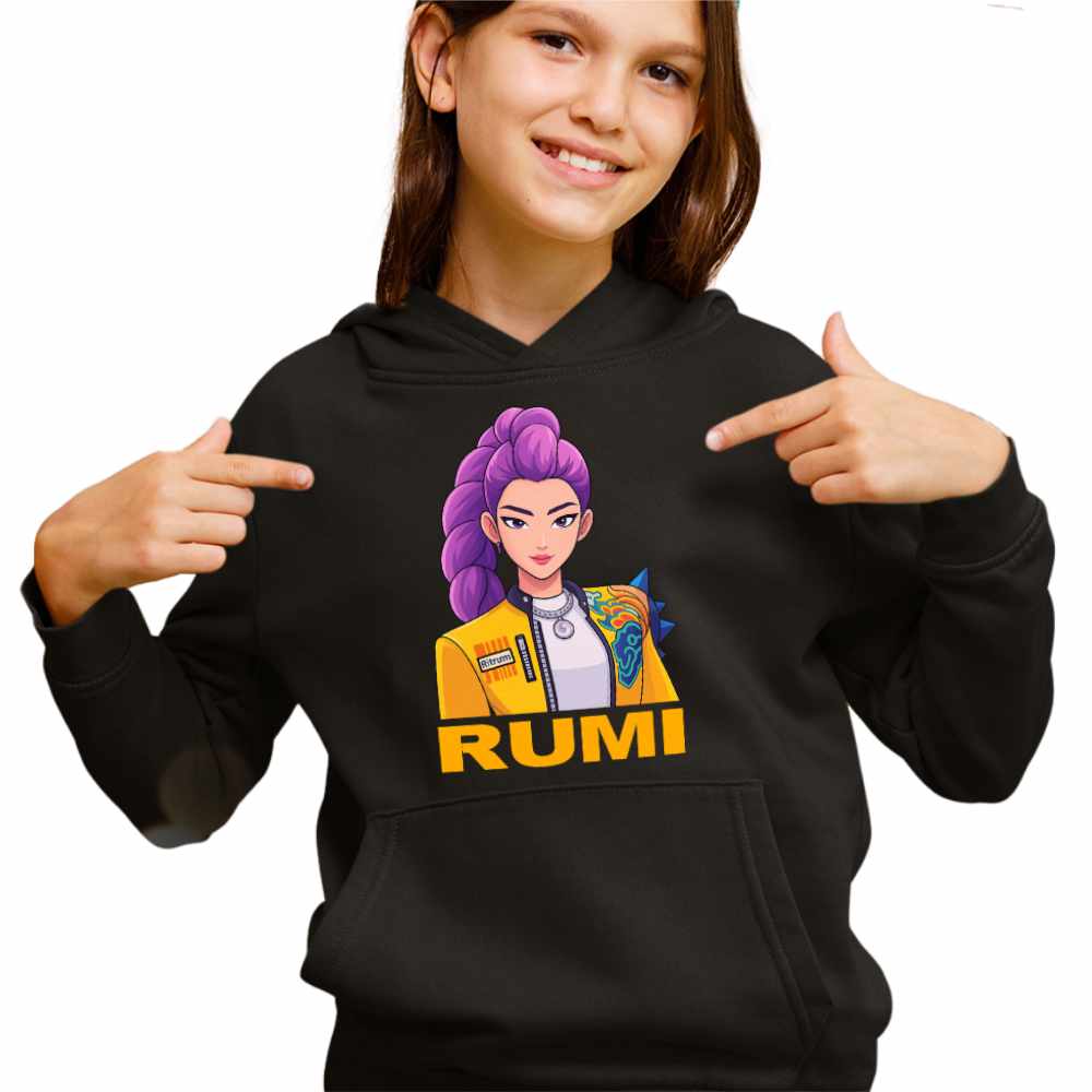 Hanorac Copii Fete Huntrix Rumi Kpop Demon Hunters CoolTrend