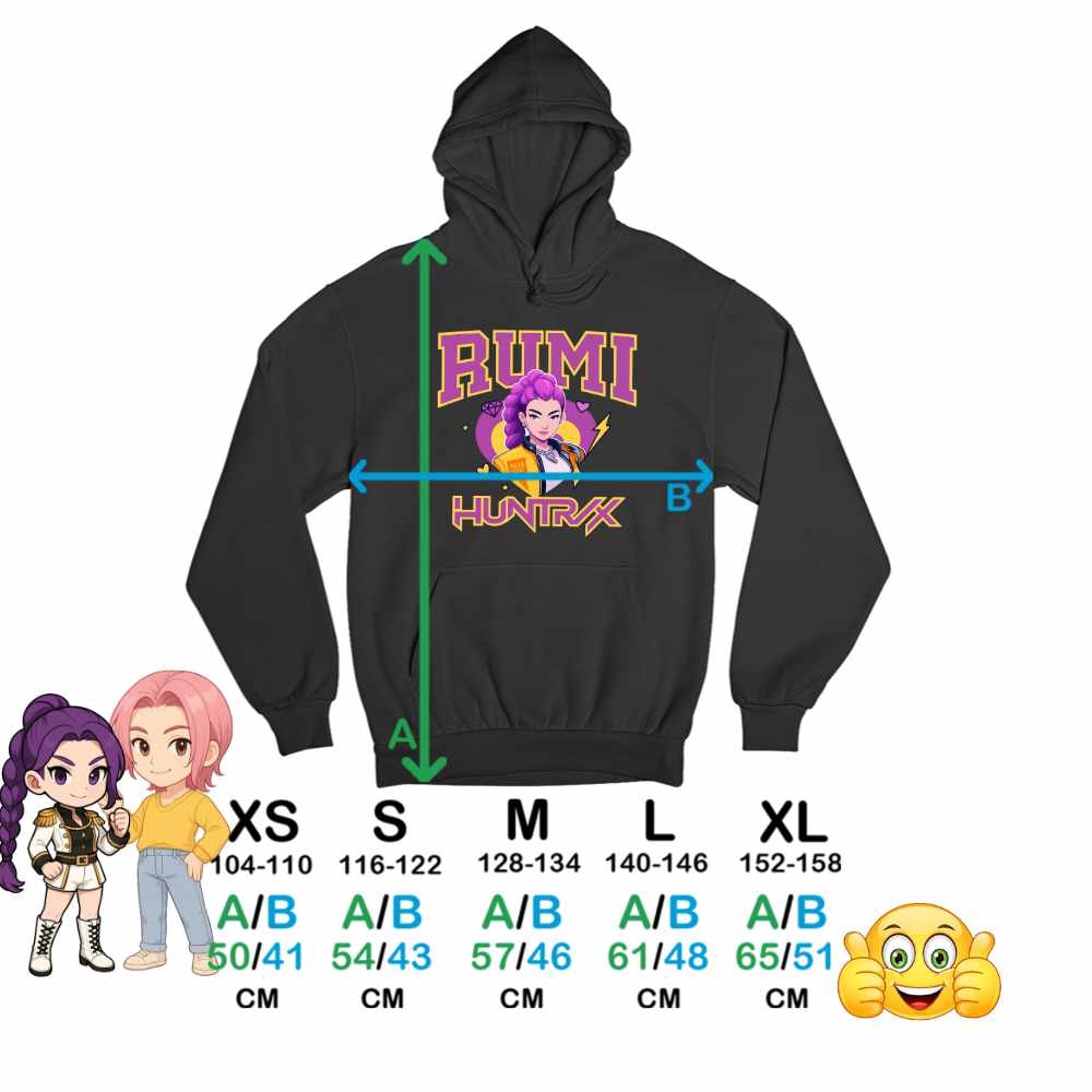 Hanorac Copii Baieti Huntrix Rumi Kpop Demon Hunters CoolTrend