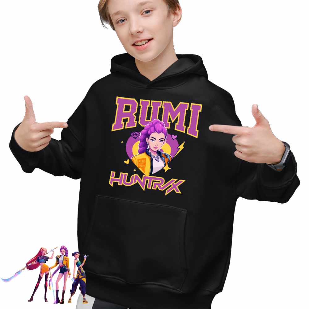 Hanorac Copii Baieti Huntrix Rumi Kpop Demon Hunters CoolTrend
