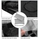 Sac de dormit dublu YOUKUKE®, Poliester, 220x150 cm, 4 fermoare duble, saci de dormit impermeabili si usori pentru 2 persoane, pentru camping, Negru