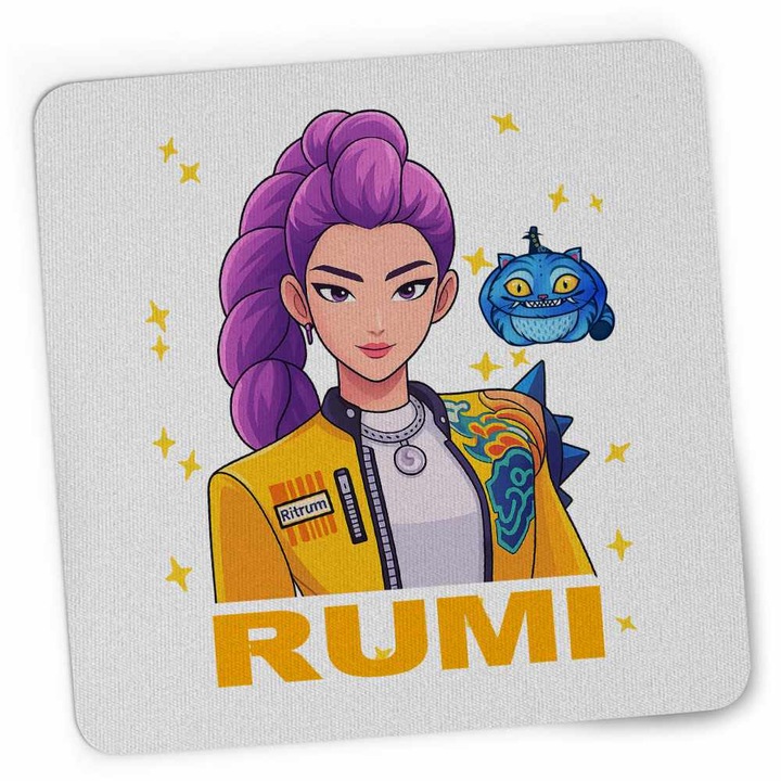Mousepad Huntrix Rumi Kpop Demon Hunters CoolTrend, 21x19cm