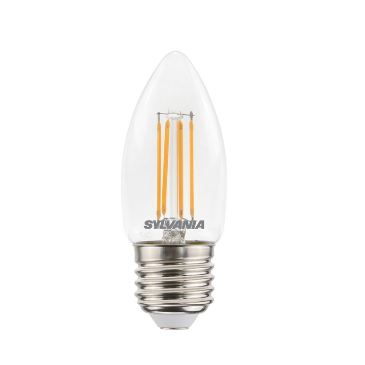 Sylvania ToLEDo Candle V7 470LM 827 E27 SL gyertya LED izzó