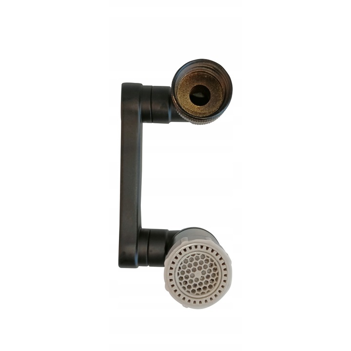 Adaptor perlator N'oveen XL1059, metalic, rotativ 1080°, doua tipuri de ...
