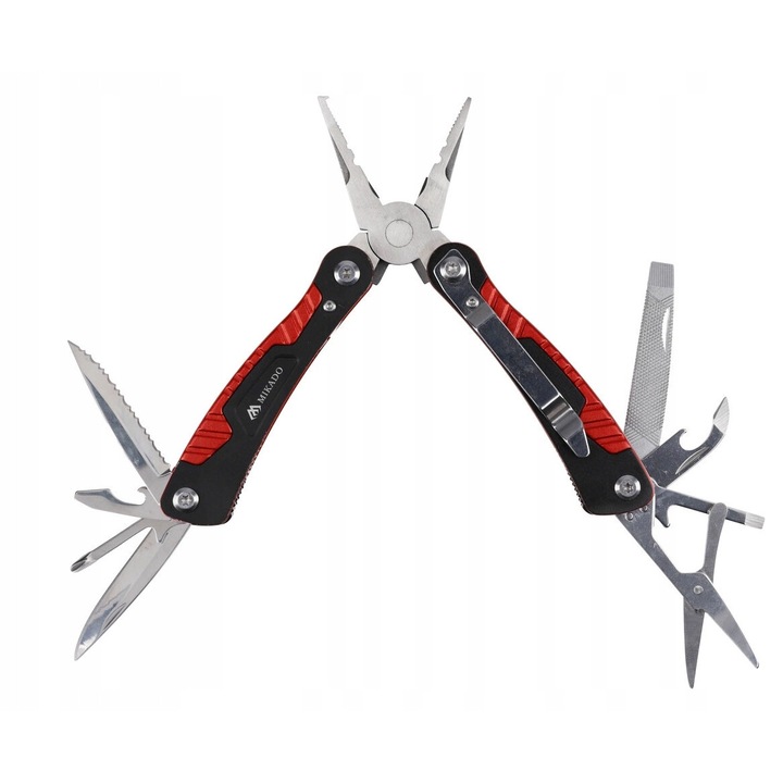 Cleste multifunctional Mikado M-TOOL 12 in 1, 10cm, 0.15kg