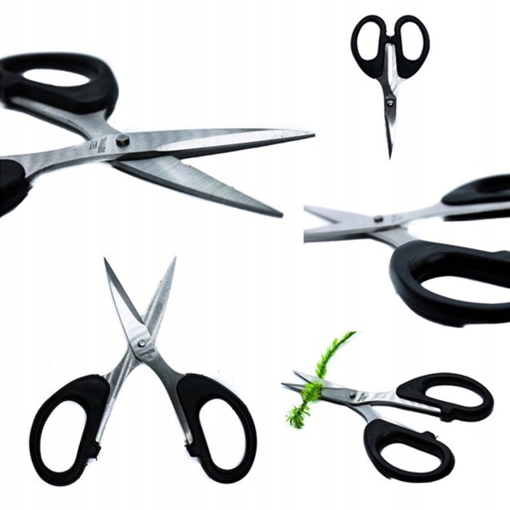 Foarfeca de pescuit ascutita, 10cm, pentru fir textil si monofilament, design ergonomic