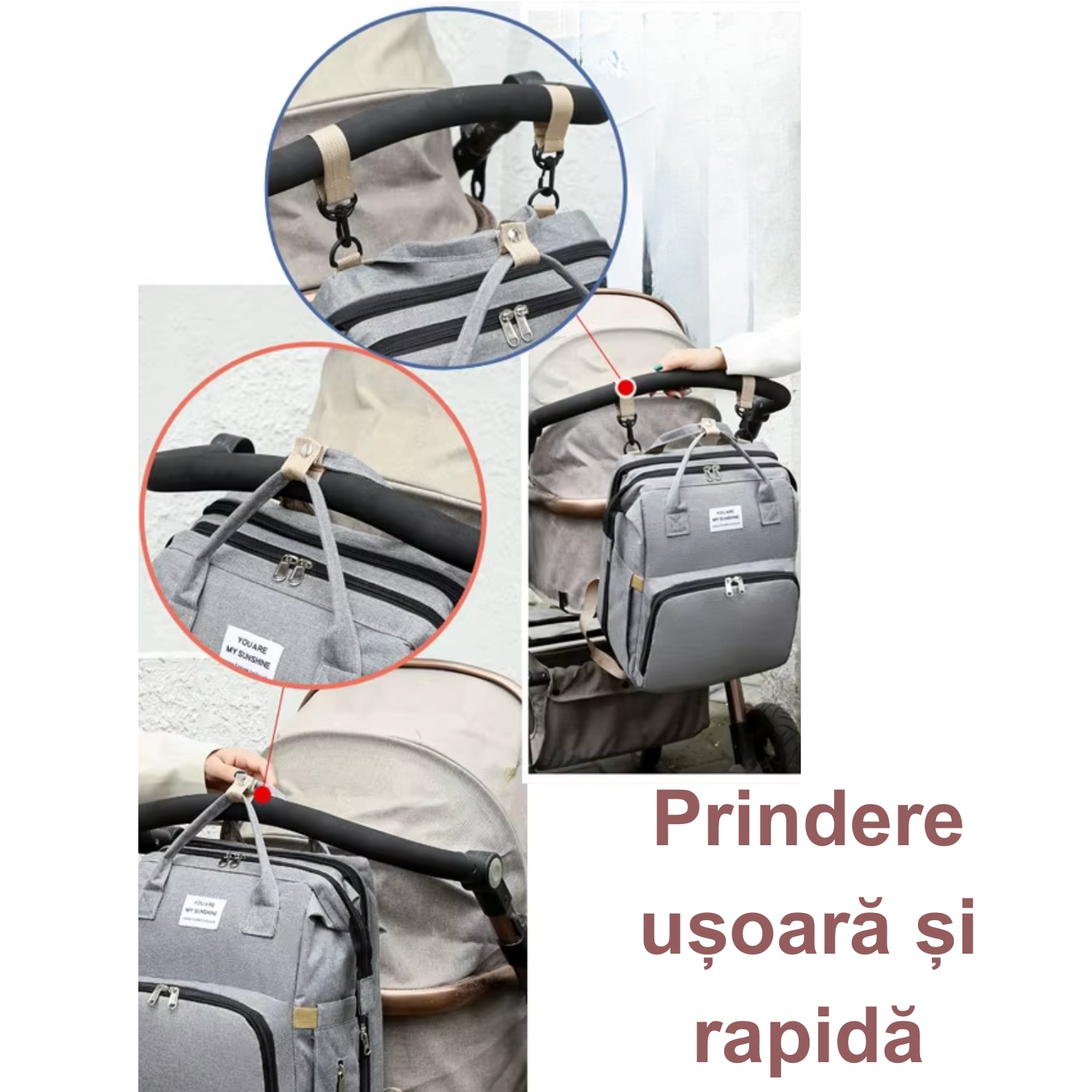 Rucsac/ghiozdan – geanta organizator YY-0001 pentru Mamici