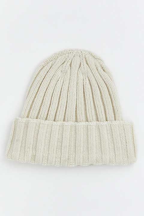 LC WAIKIKI, Caciula elastica din amestec de lana, Alb fildes