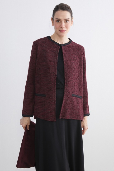 LC WAIKIKI, Jacheta fara inchidere, Rosu inchis, L