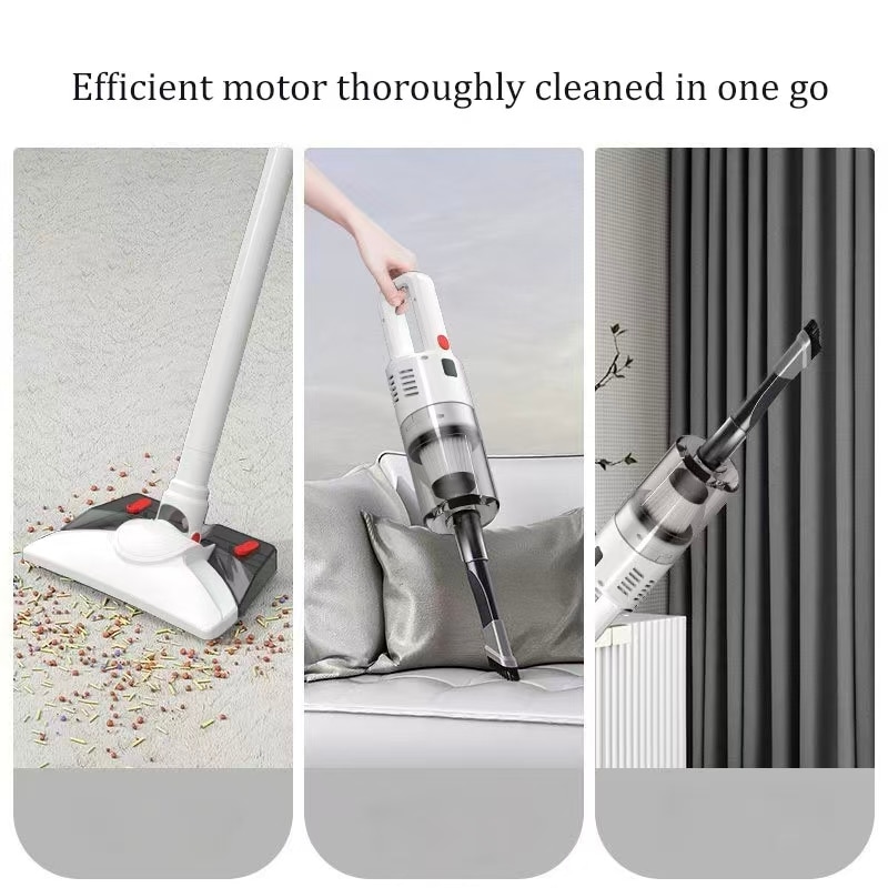 Aspirator de mana TodyJeyHo, fara fir, 9000PA, 1l, 120W, 30 minute autonomie, design compact