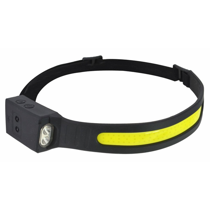 Челен фенер Awtools, LED COB, 5 режима на осветяване, водоустойчив, USB-C зареждане, 110гр