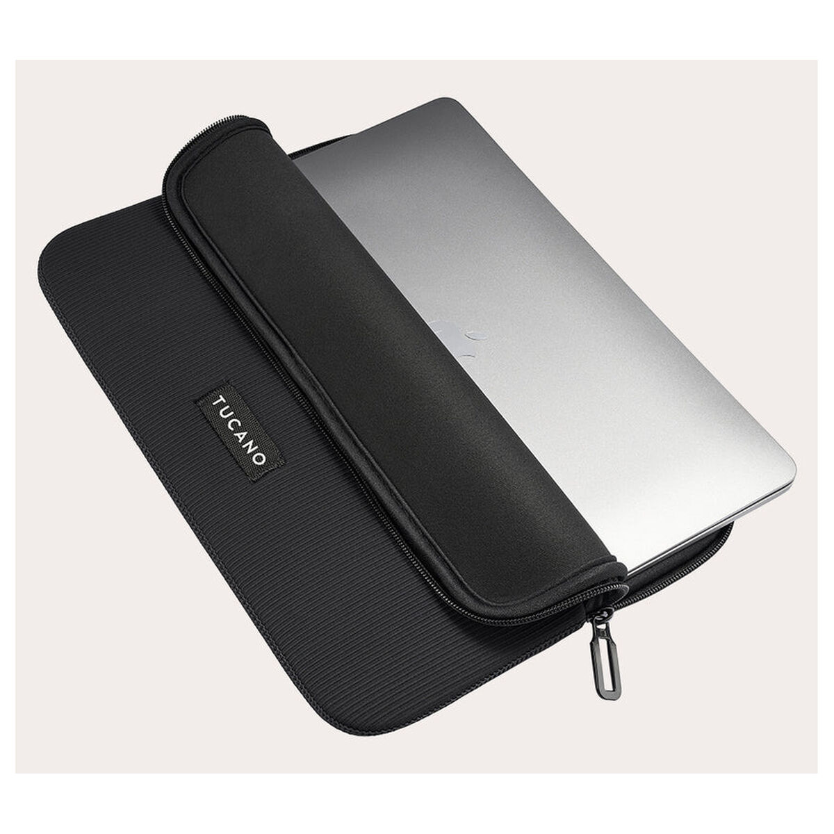 Servieta pentru laptop, Tucano, BFC21516-BK, negru, 16 inch, material polietilena tereftalata, gen unisex, compatibil universal