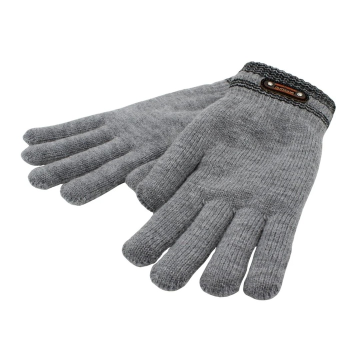 Manusi barbati, Antonio, captuseala interioara de plus, culoare gri, one size