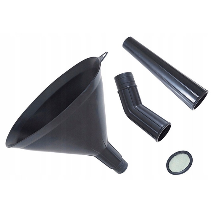 Palnie canistra, dbautomotive, set 3 piese, plastic, ovală, cu sita integrată