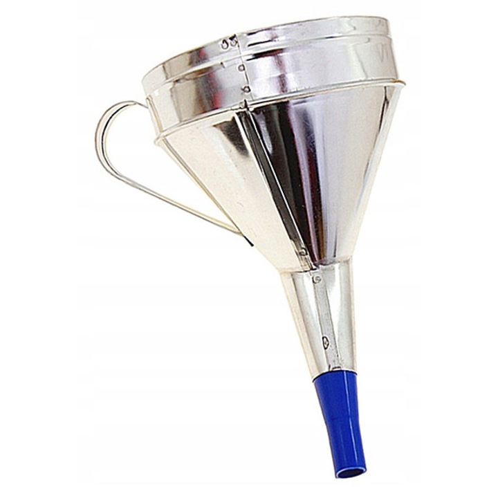 Palnie metalică inclinată cu sită fină, 17cm, metal