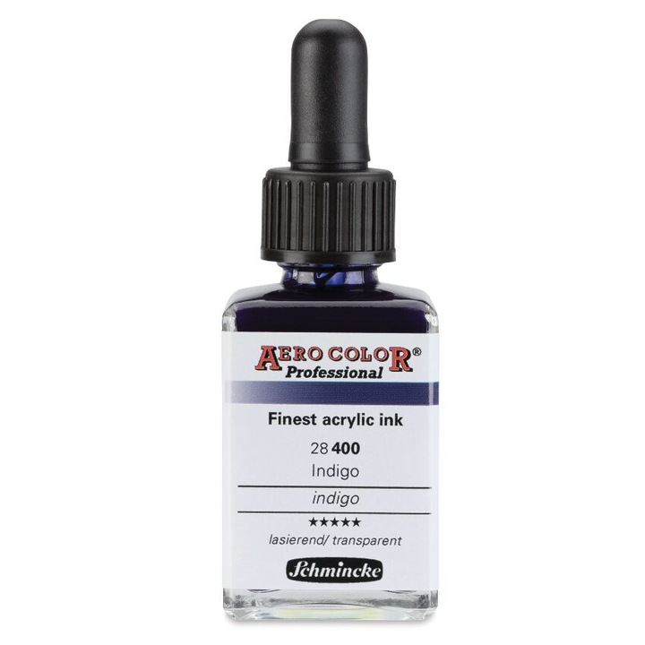 Aero Color Professional 28 ml - Schmincke, 28400023 Indigo