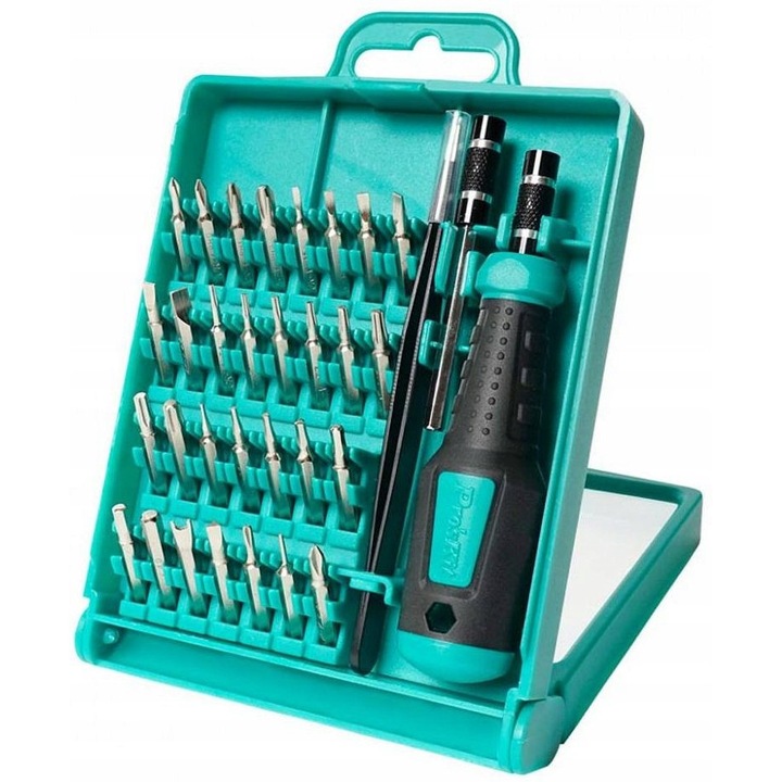 Комплект 33 бита за прецизност Proskit SD-9826, дръжка 105 мм, удължител 60 мм, кутия за съхранение