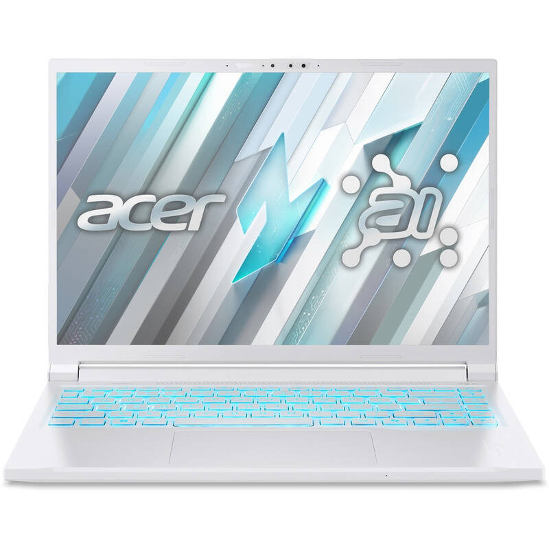 Laptop Acer Nitro V14 FHD 14.5 inch AMD Ryzen AI 7 350 16GB 1TB SSD RTX 5050 Windows 11 Pro Pearl White