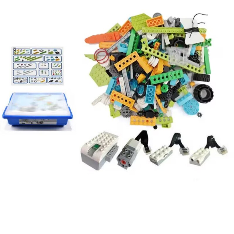 Kit de robotica, 280 de piese, compatibil cu LEGO, educativ si ...