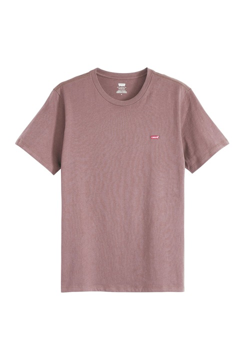 Levi's, Tricou cu decolteu la baza gatului Original Housemark, Roz