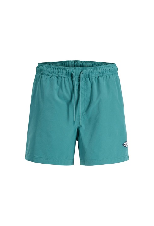 Jack & Jones. Pantaloni scurti de baie Maui Tropic, Verde/Albastru