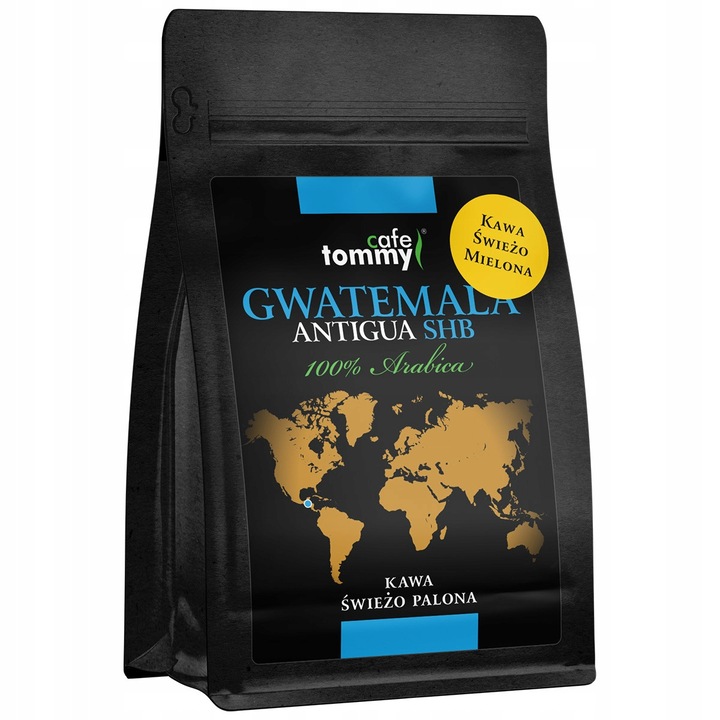 Cafe macinata, Tommy Cafe, 250 g, 100% Arabica, proaspat prajita, note de ciocolata si caramel