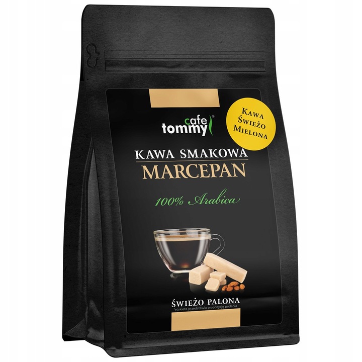 Cafe macinata aromata, Tommy Cafe, cu Martipan, 100% Arabica, 250 g