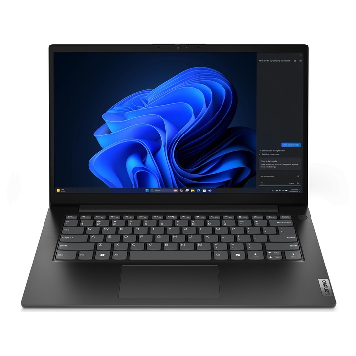Лаптоп Lenovo V14 G5 IRL с Intel Core i5-13420H (2.1/4.6 GHz, 12M), 16 GB, 512GB M.2 NVMe SSD, Intel UHD Graphics Xe G4 48EUs, Free DOS, Черен