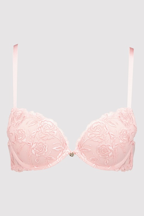 GUESS, Sutien push-up Amelie, Roz pastel