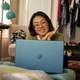 Laptop HP 14, 32.37x21.5x1.79 cm, Intel N150 processzor, 8 GB RAM memória, 128 GB SSD tárhely, Windows 11 Home operációs rendszer, Waterfall Blue