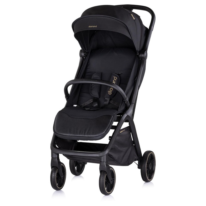 Cărucior pentru copii Diamant, Negru