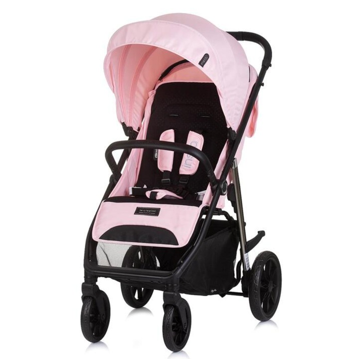 Insta babakocsi, rózsaszín