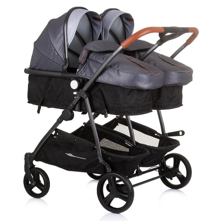 DuoSmart iker babakocsi, antracit