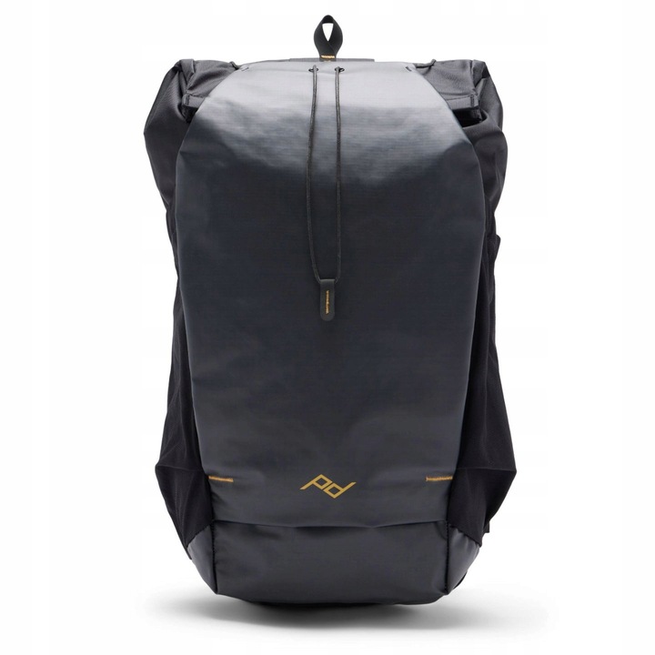 Peak Design 25L kültéri hátizsák, fekete, időjárásálló, bővíthető kapacitás 20-25L